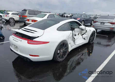 2014 Porsche 911 Carrera 4 z USA, uszkodzony, nr VIN WP0AA2A91ES106639